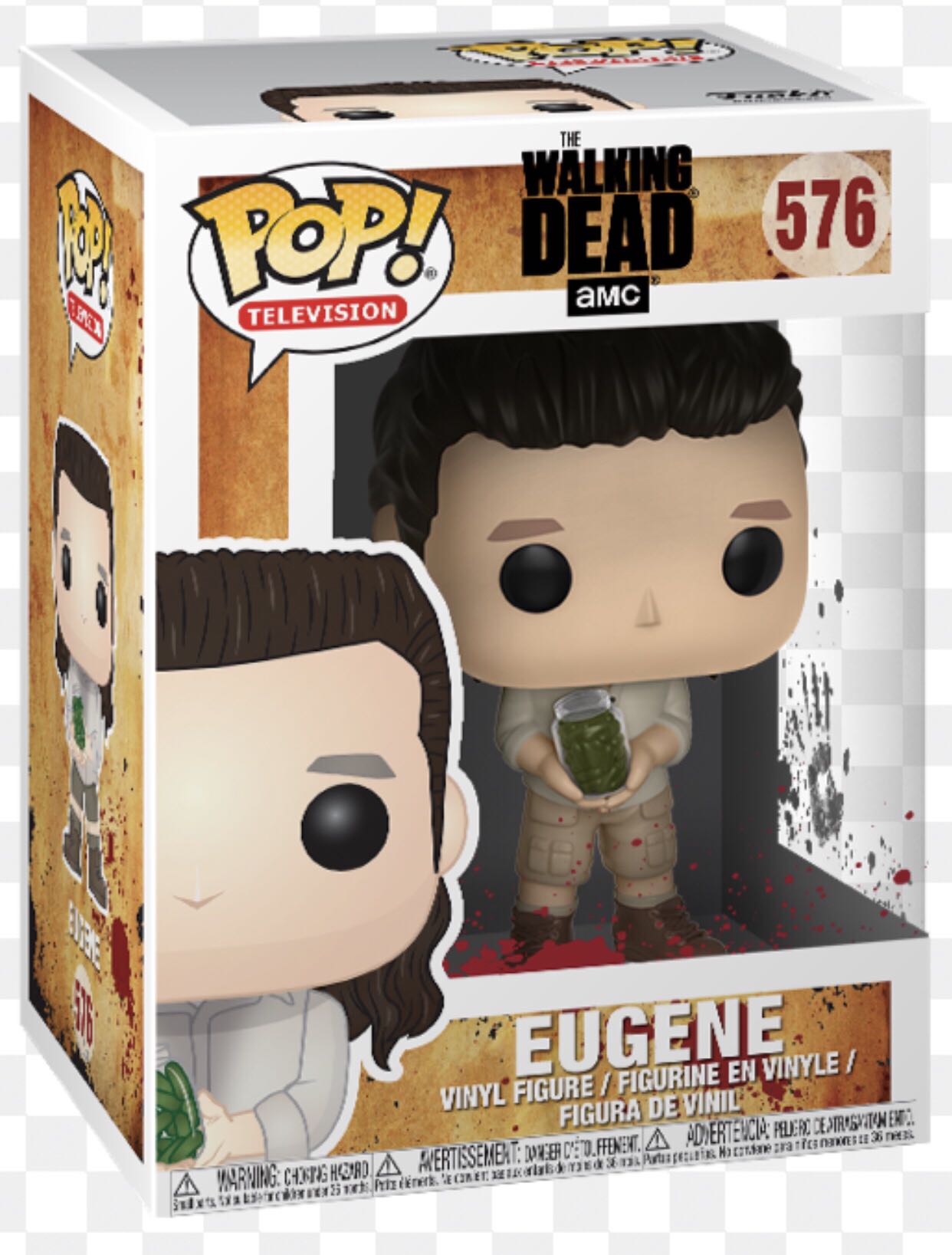 Eugene - The Walking Dead vinyl figure collectible [Barcode 889698252041] - Main Image 3