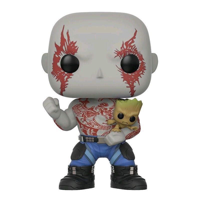 Drax w/Groot - Guardians of the Galaxy vinyl figure collectible - Main Image 2