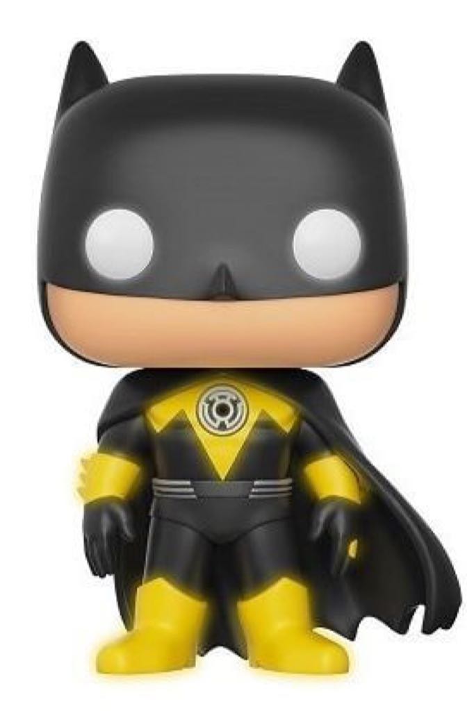 Batman Yellow Lantern( Glow In The Dark) - Batman vinyl figure collectible - Main Image 2