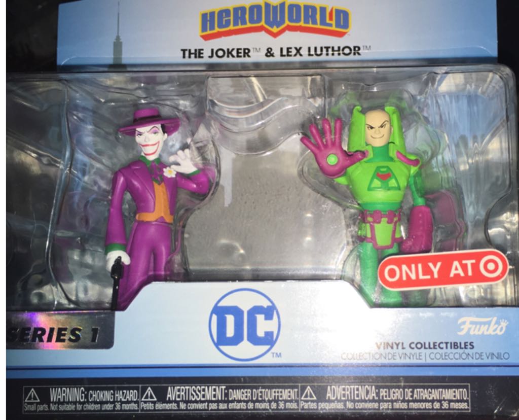 The Joker & Lex Luthor Hero World   vinyl figure collectible - Main Image 2