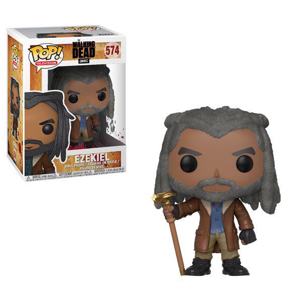 King Ezekiel - The Walking Dead vinyl figure collectible [Barcode 889698252027] - Main Image 2