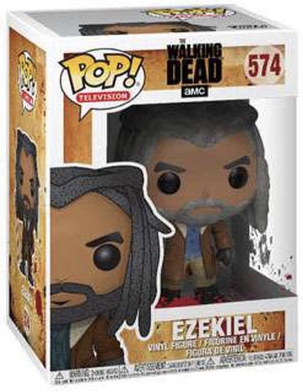 King Ezekiel - The Walking Dead vinyl figure collectible [Barcode 889698252027] - Main Image 3