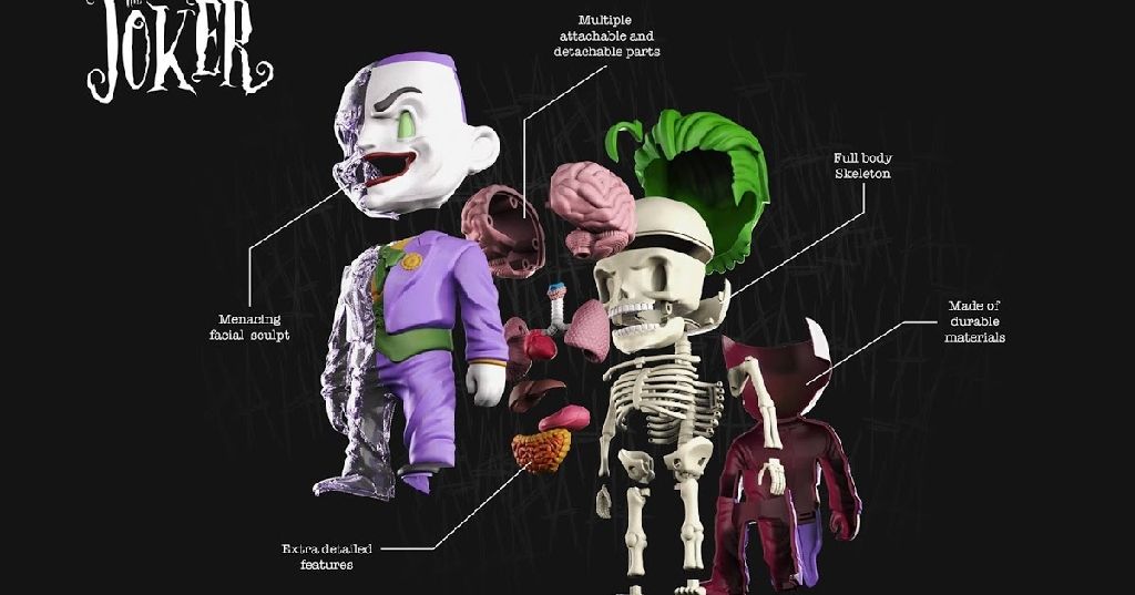 XXRay: Joker  vinyl figure collectible [Barcode 641489934358] - Main Image 2