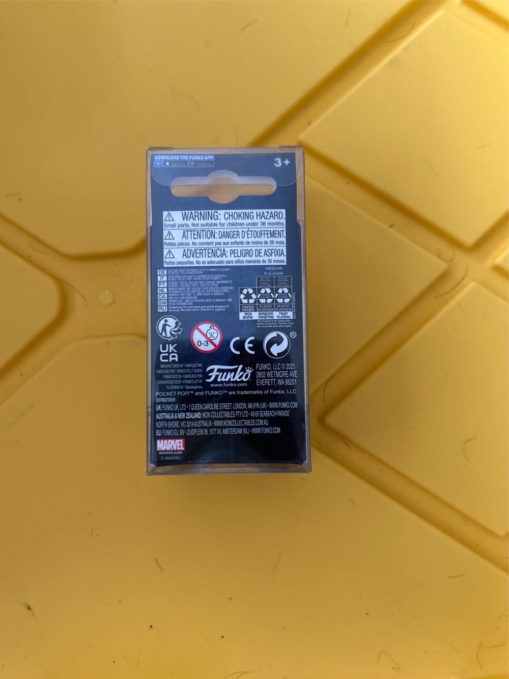 Pocket POP! Keychain: MARVEL: Black Panther - Marvel Universe vinyl figure collectible [Barcode 889698240819] - Main Image 2