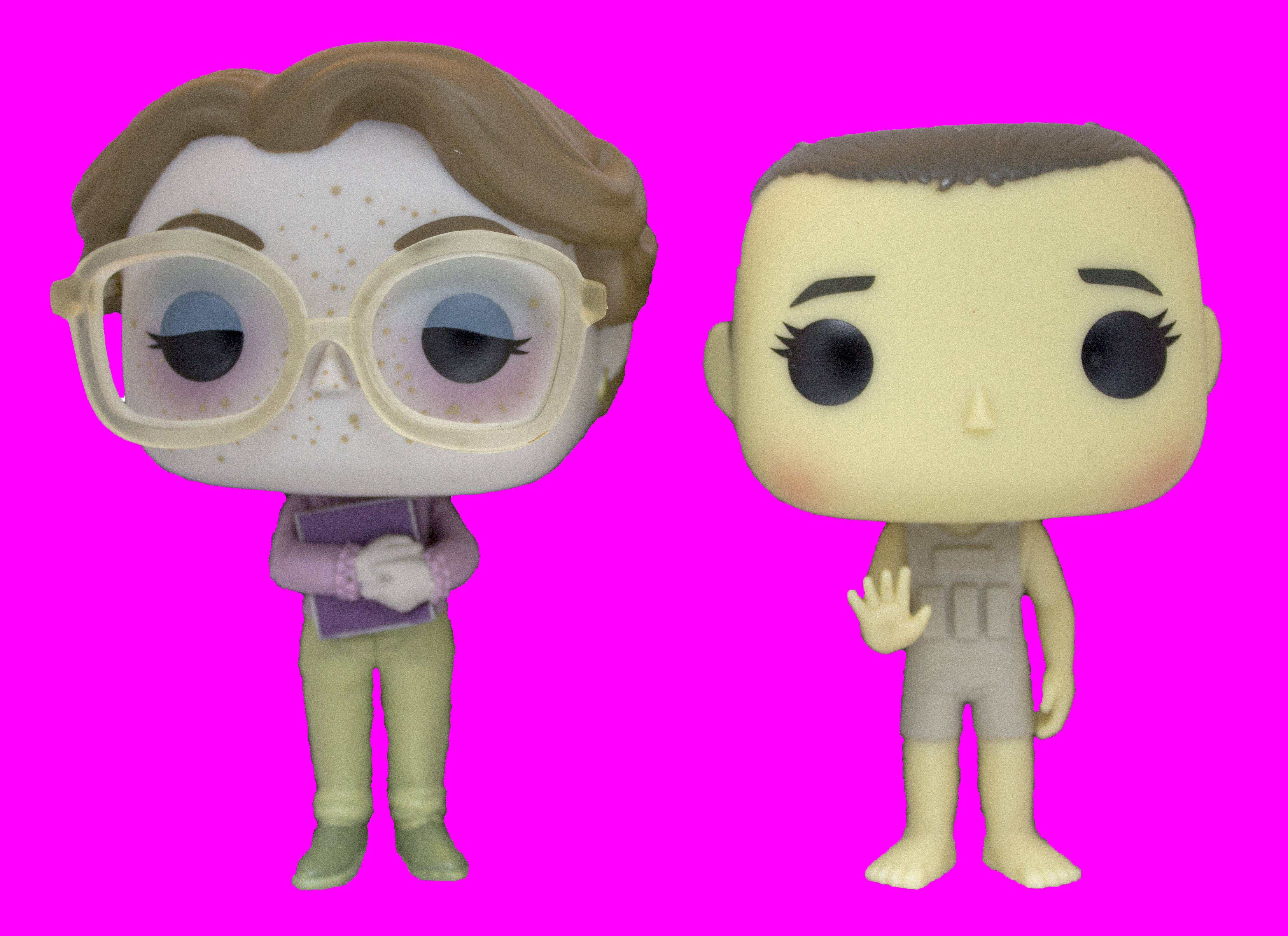 Upside Down Eleven  and Barb  vinyl figure collectible - Main Image 2