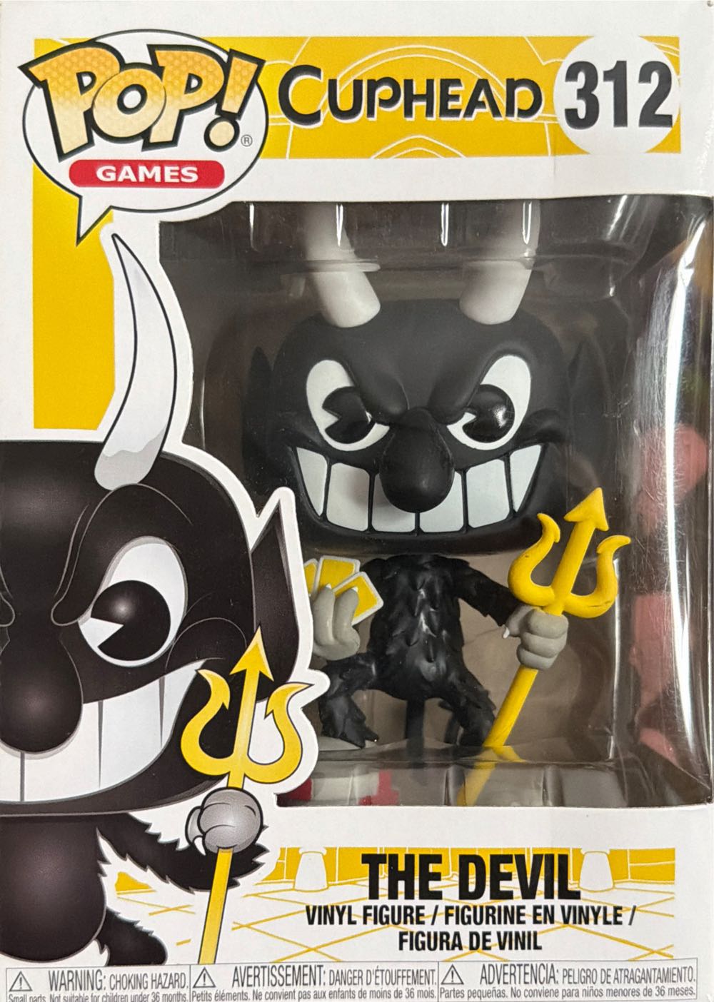 Cuphead -312- The Devil - Cuphead vinyl figure collectible [Barcode 889698269667] - Main Image 4