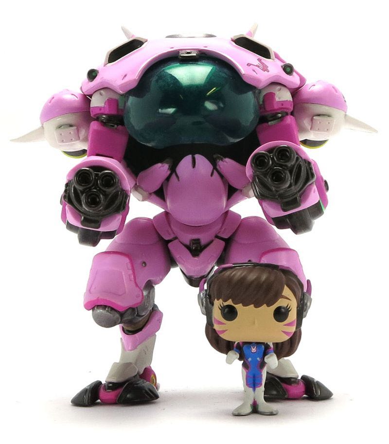 D.VA (W/Mech) (6 Inch) - Overwatch vinyl figure collectible - Main Image 2