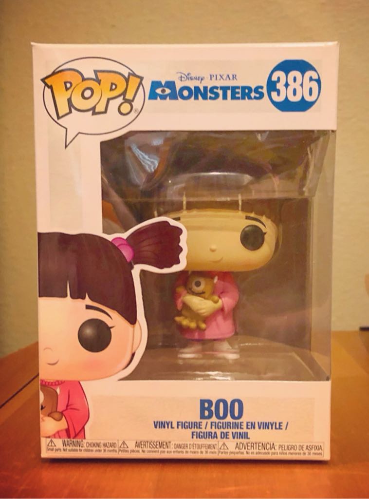 Boo with Monster Toy 386 - Monsters Inc. vinyl figure collectible - Main Image 2