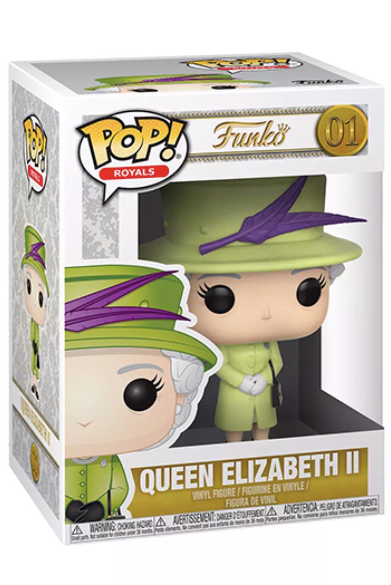 Queen Elizabeth II - The Royal Family vinyl figure collectible [Barcode 889698219471] - Main Image 4