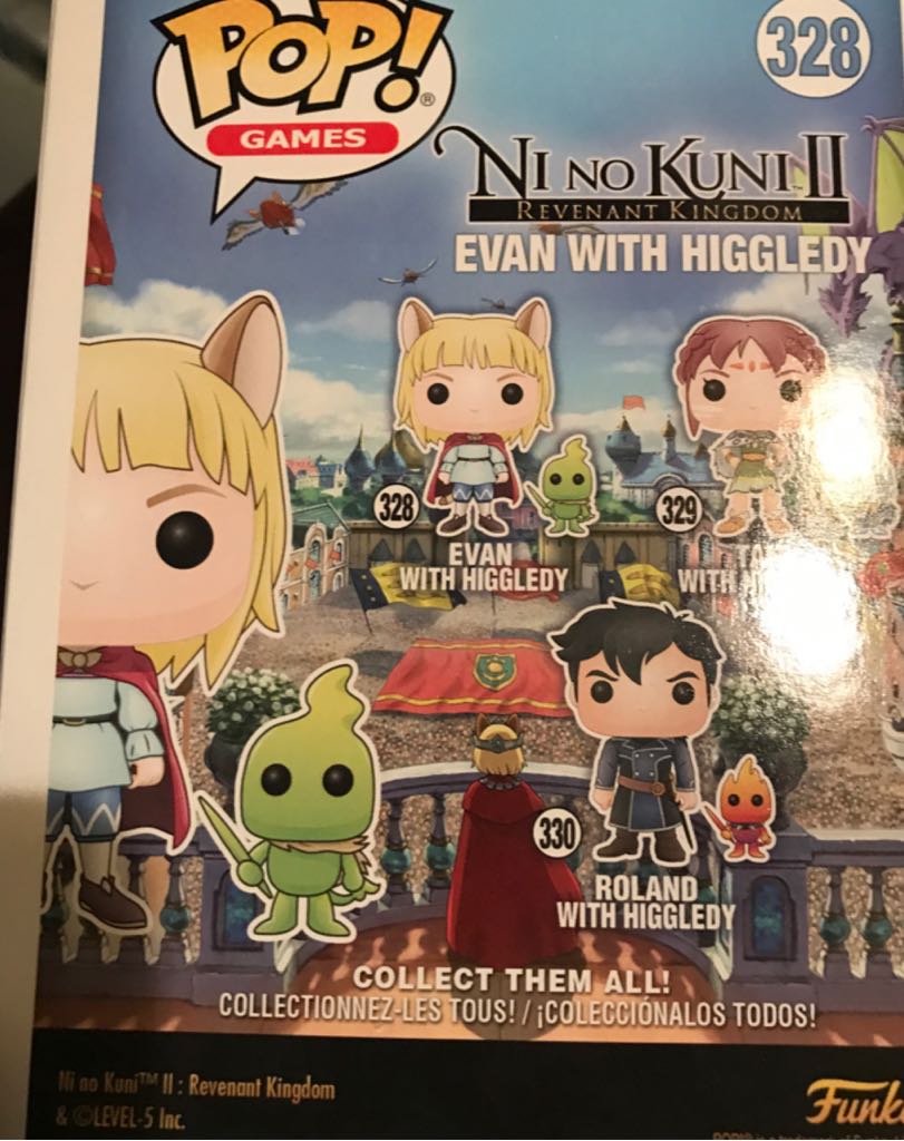 Evan (with Higgledy) - Funko vinyl figure collectible [Barcode 889698270120] - Main Image 2