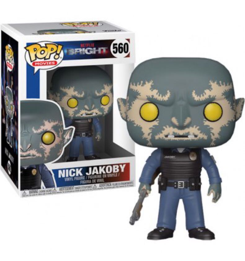 Bright: Nick Jakoby - 560 (netflix Bright) Funko Pop Movies  vinyl figure collectible [Barcode 889698273817] - Main Image 2