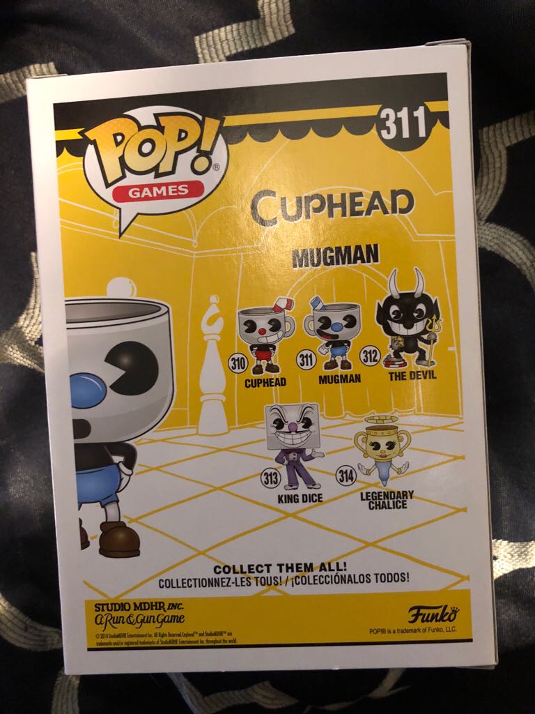 Cuphead -311- Mugman - Cuphead vinyl figure collectible [Barcode 889698269650] - Main Image 2