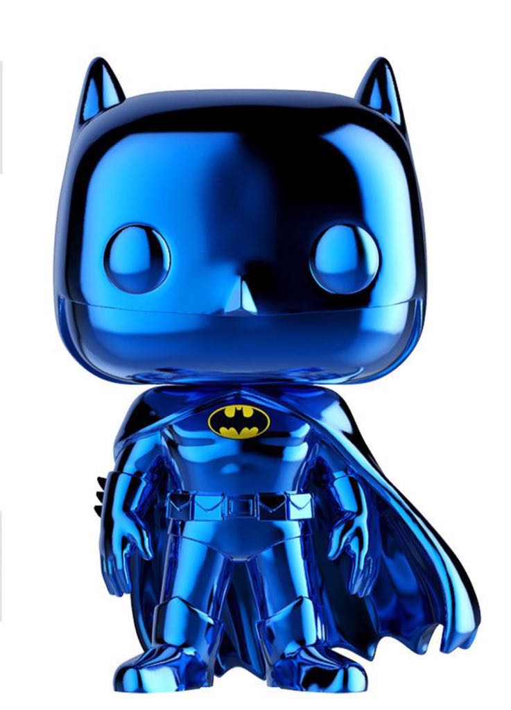 Blue Chrome Batman  vinyl figure collectible - Main Image 2