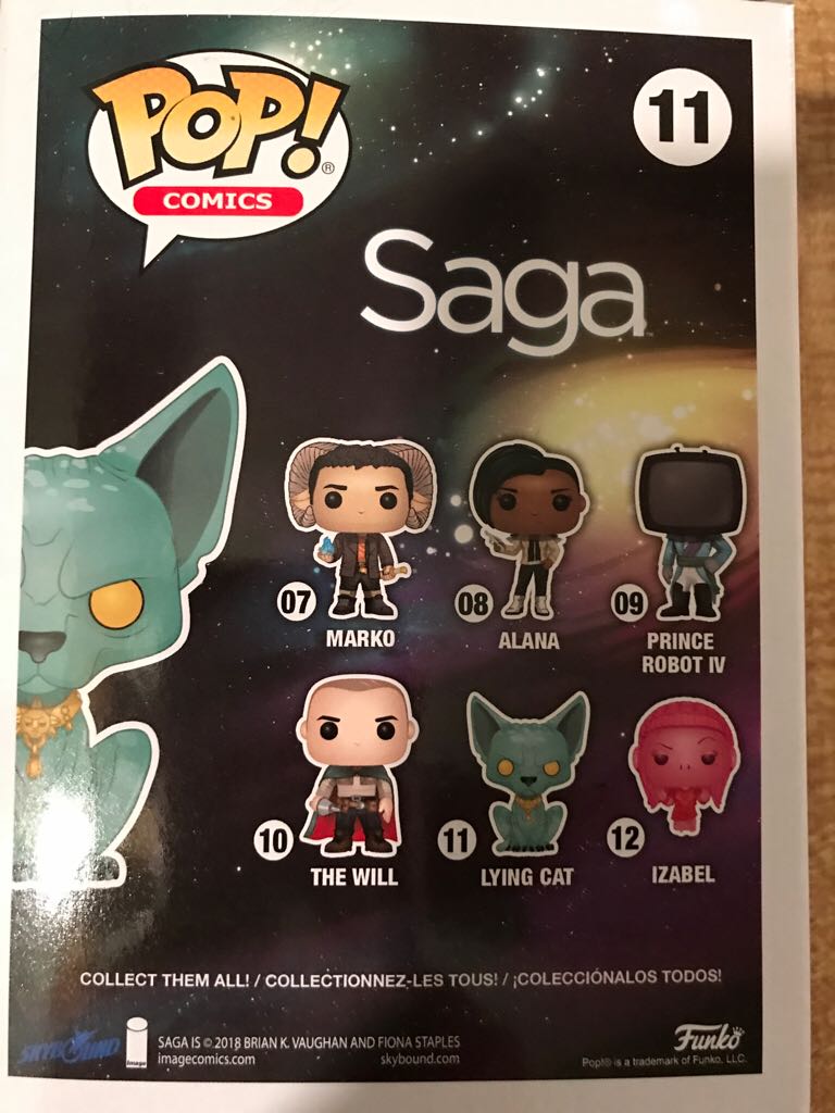 Lying Cat - DC Universe vinyl figure collectible [Barcode 889698274036] - Main Image 2