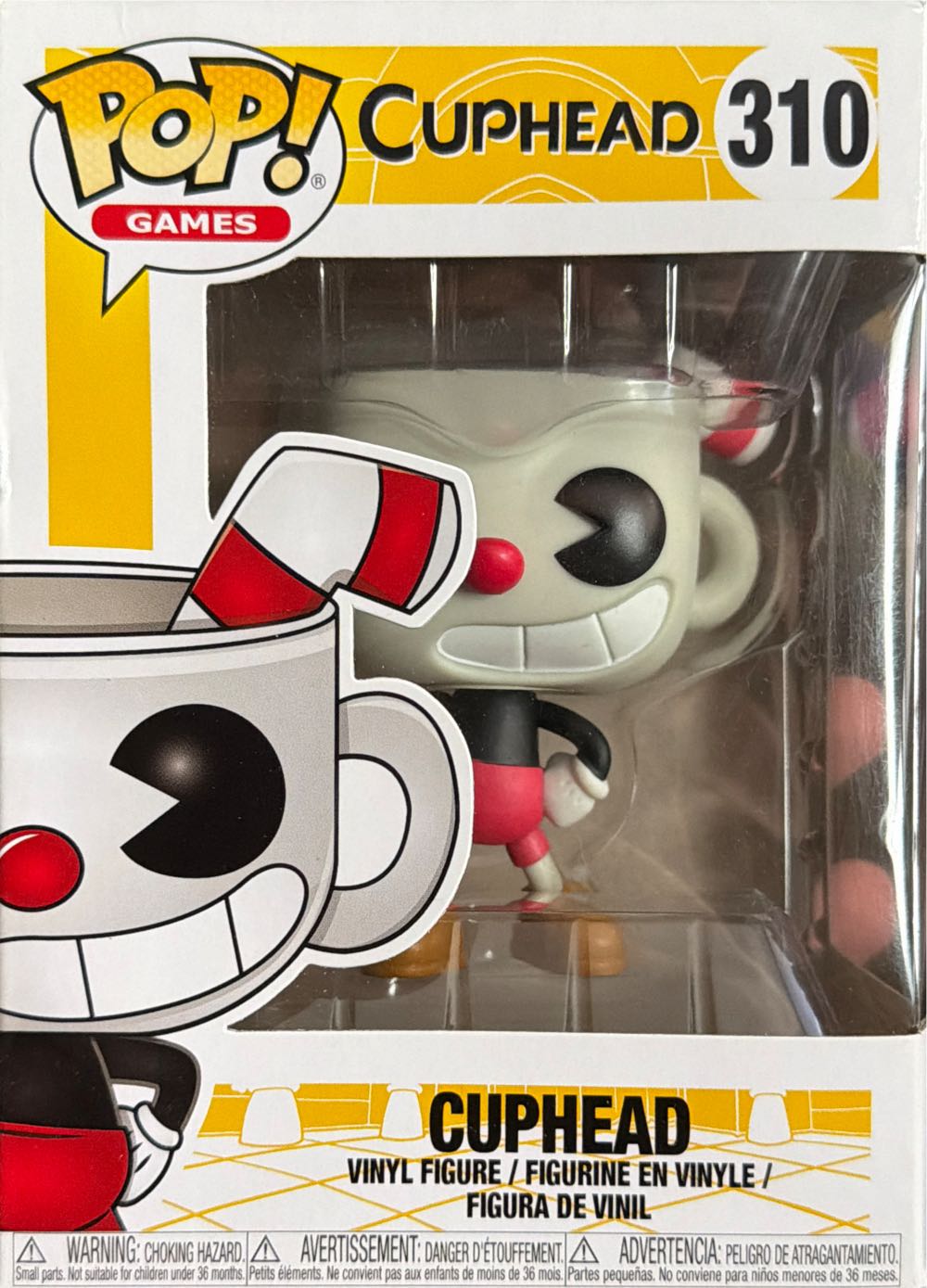 Cuphead -310- Cuphead - Cuphead vinyl figure collectible [Barcode 889698269636] - Main Image 4