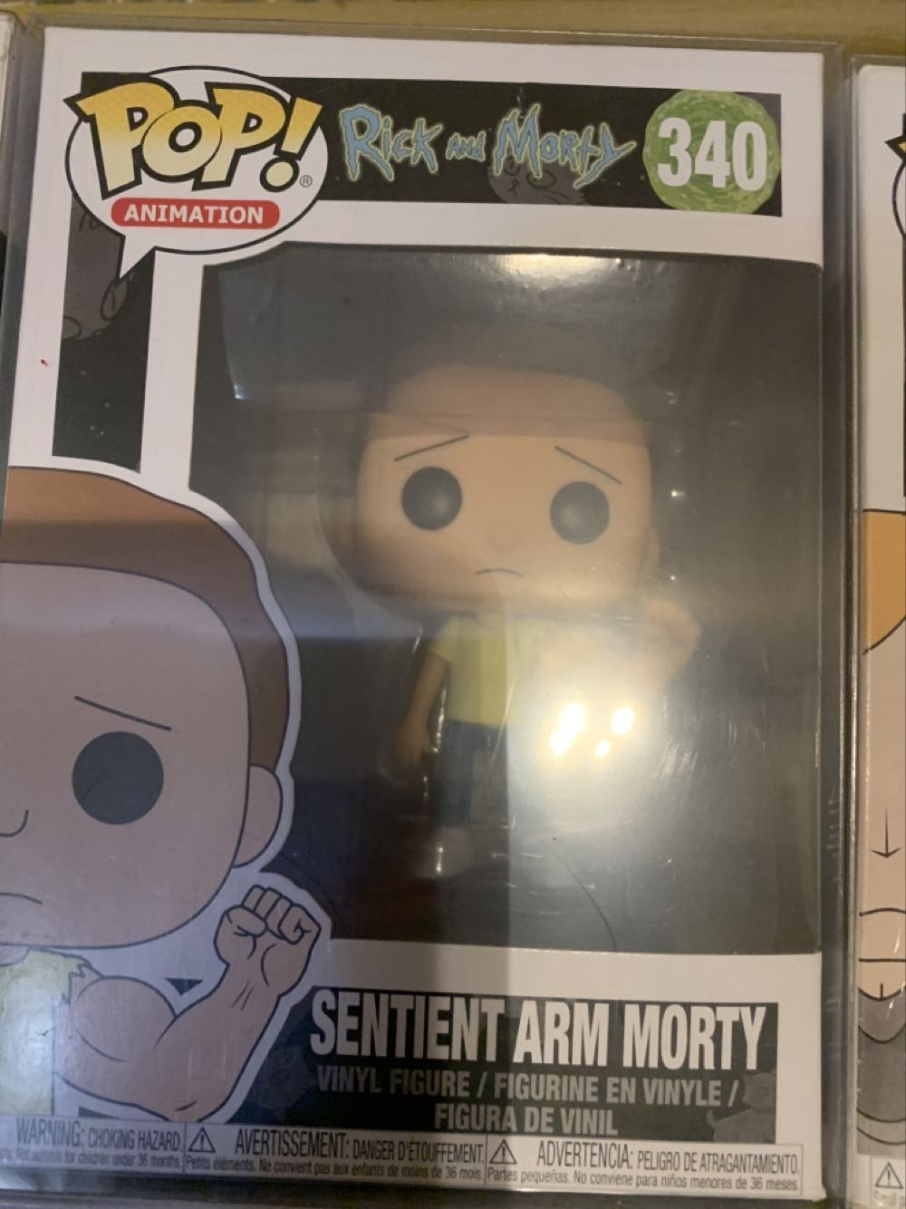 Sentient Arm Morty - Rick & Morty vinyl figure collectible [Barcode 889698284516] - Main Image 3