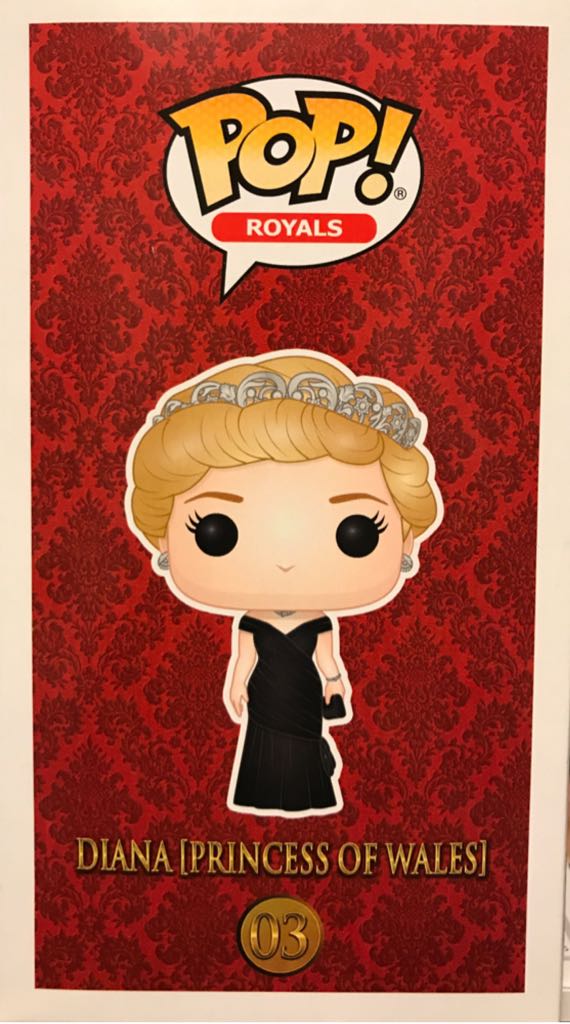 Diana (Princess Of Wales) - Funko vinyl figure collectible [Barcode 889698219464] - Main Image 2