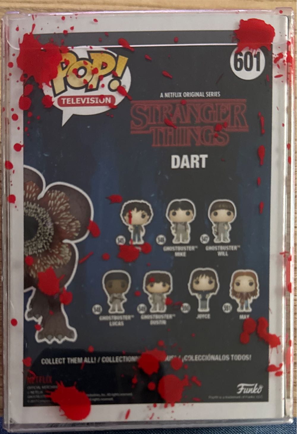 Dart - Stranger Things vinyl figure collectible [Barcode 889698286329] - Main Image 4