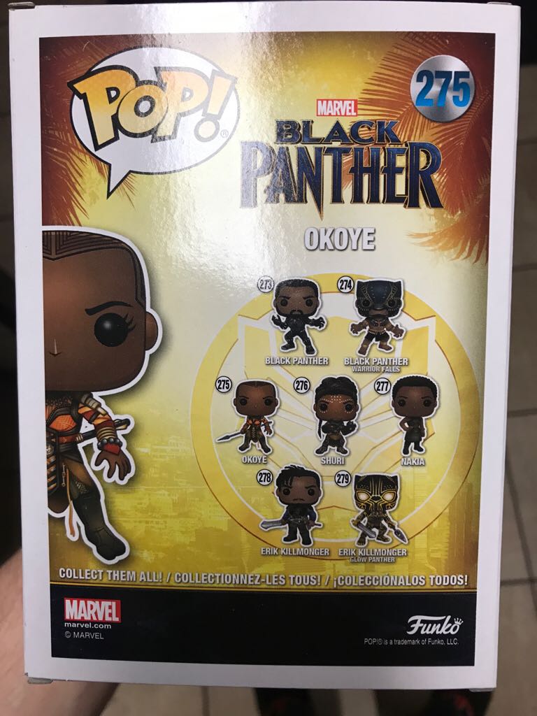 Okoye - Marvel Universe vinyl figure collectible [Barcode 889698233408] - Main Image 2