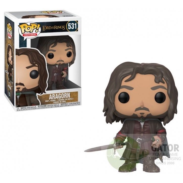Lord Of The Rings: Aragorn - The Lord of the Rings vinyl figure collectible [Barcode 889698135658] - Main Image 2