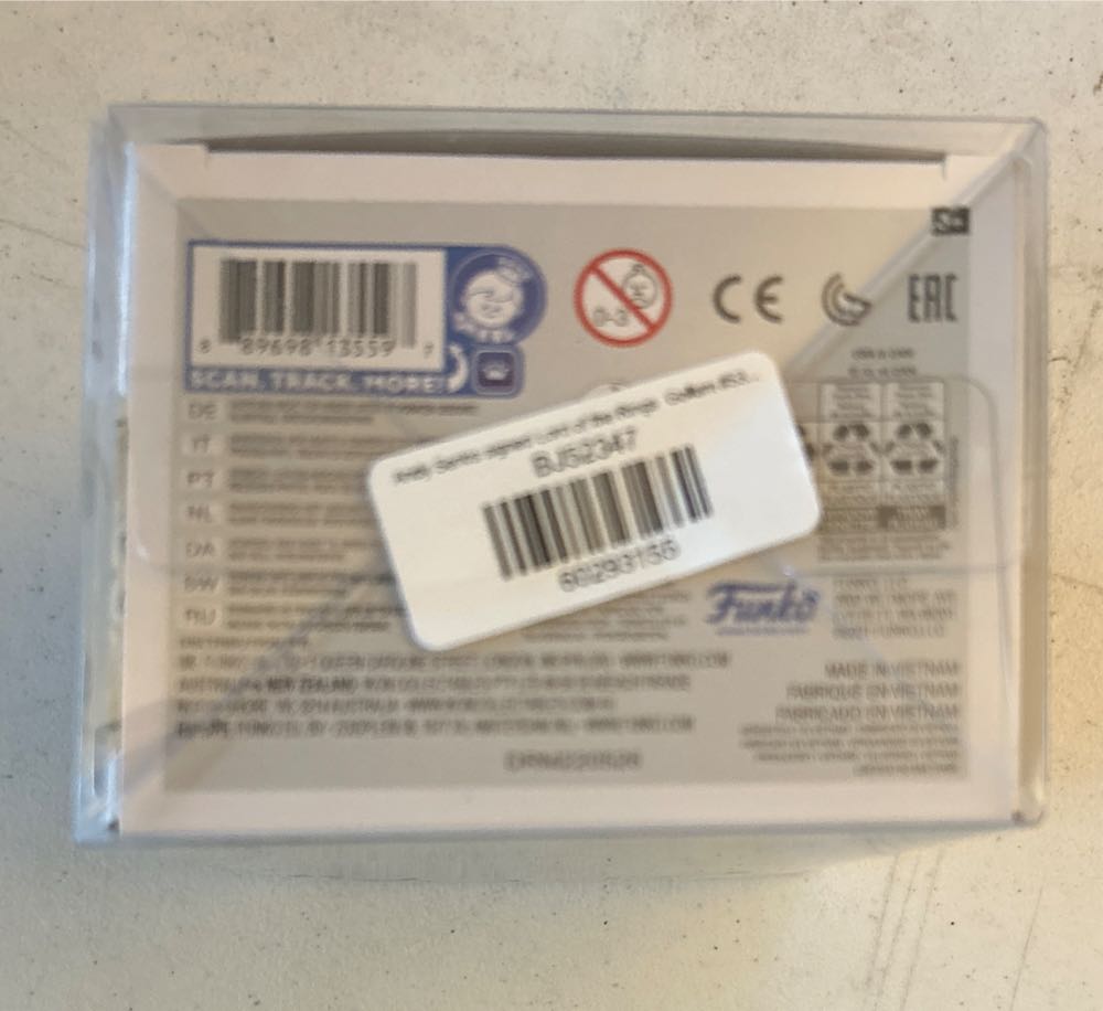 #532 - Gollum - The Lord of the Rings vinyl figure collectible [Barcode 889698135597] - Main Image 4