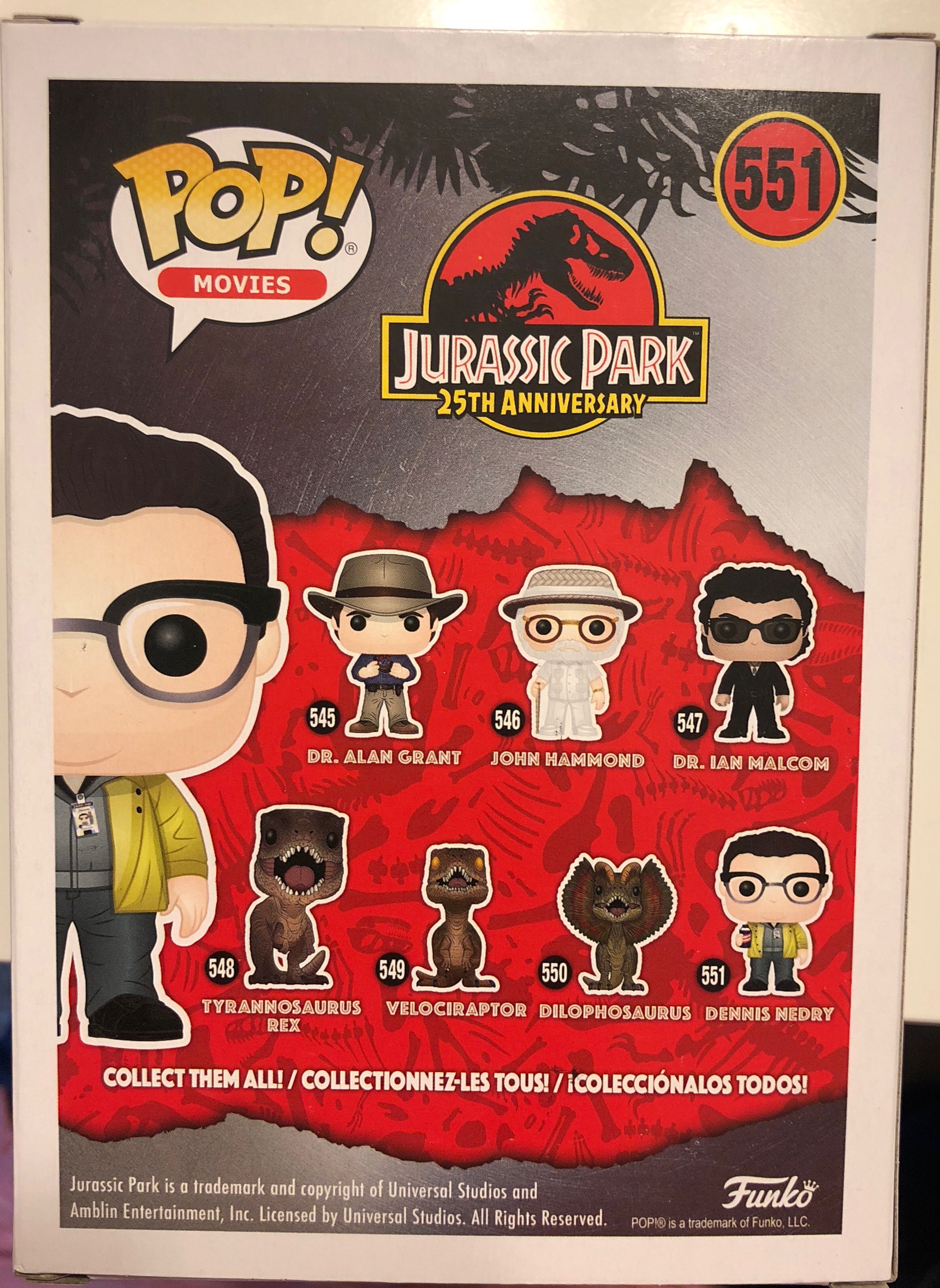 Dennis Nedry - Jurassic Park vinyl figure collectible [Barcode 889698267373] - Main Image 3