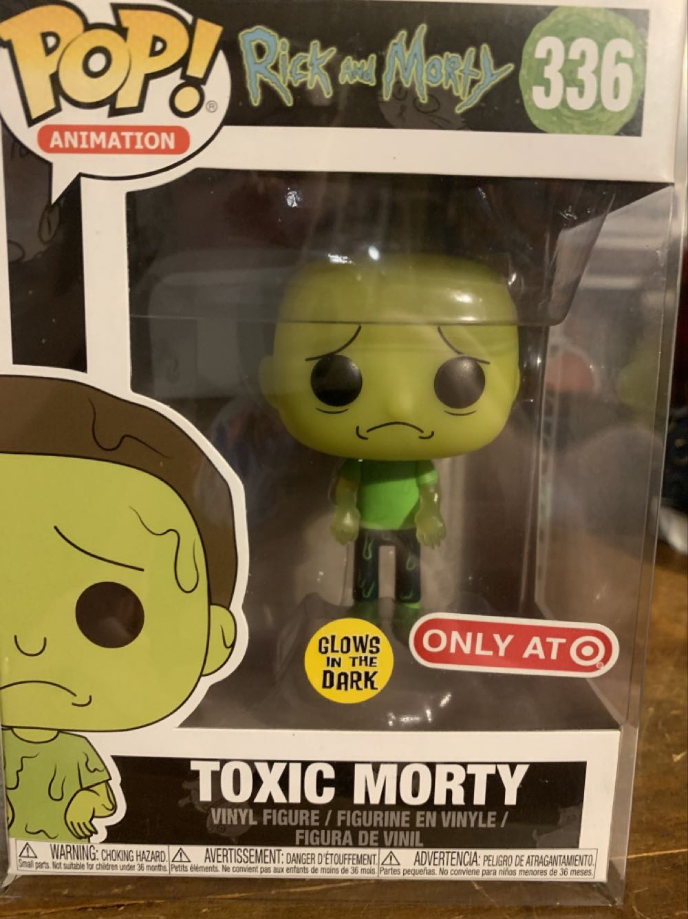 Toxic Morty - Rick & Morty vinyl figure collectible [Barcode 889698287913] - Main Image 3