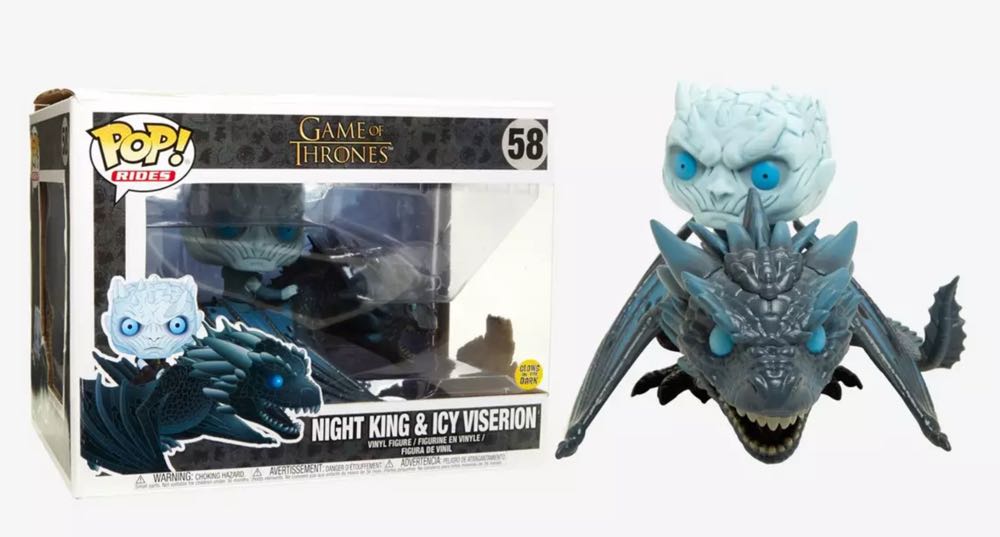 Night King & Icy Viserion - Game of Thrones vinyl figure collectible - Main Image 3