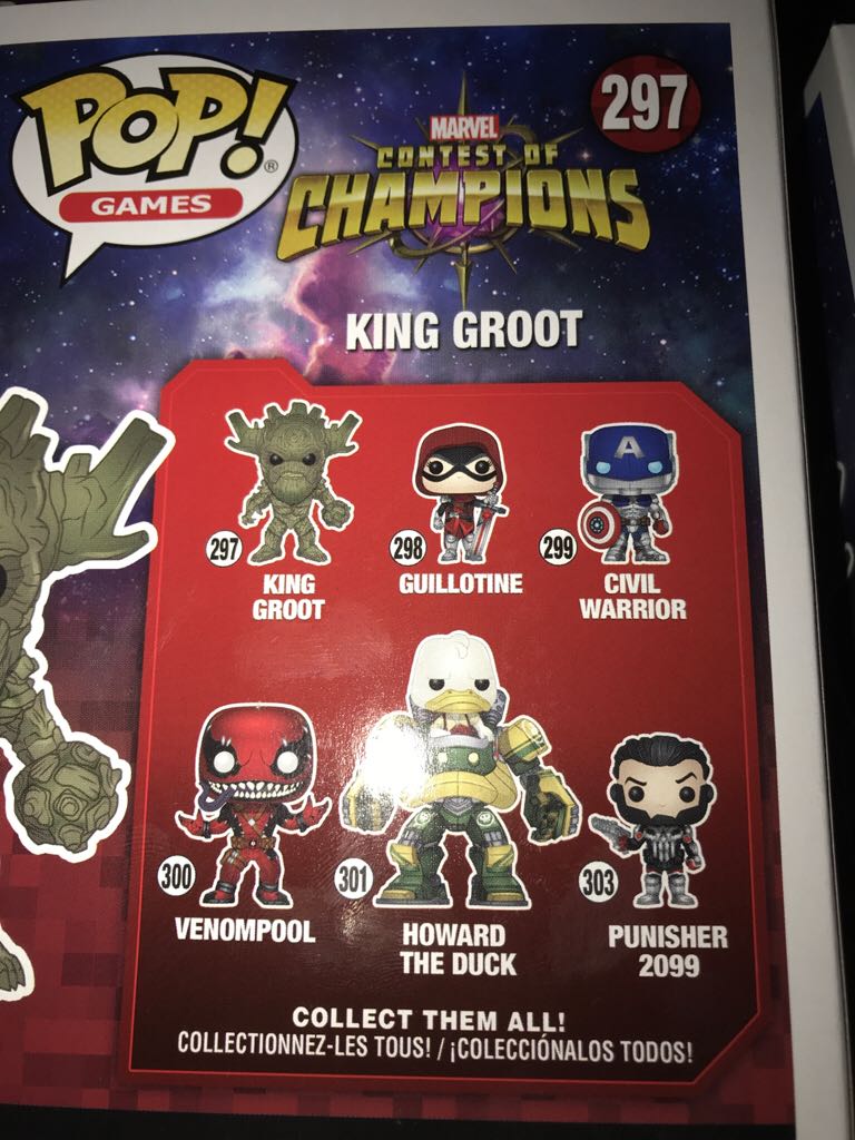 King Groot - Marvel Universe vinyl figure collectible [Barcode 889698268455] - Main Image 2
