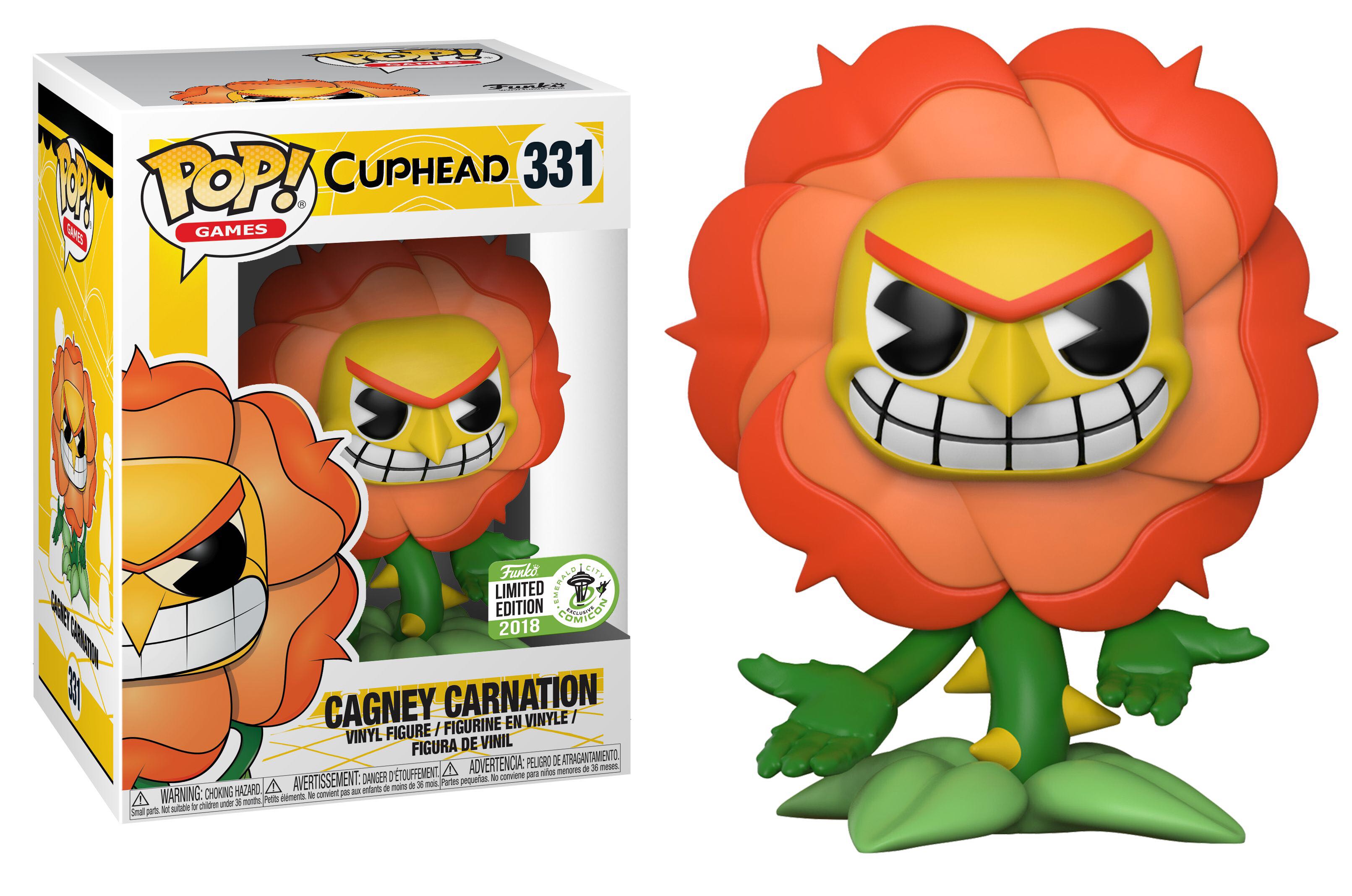 Cuphead -331- Cagney Carnation - Cuphead vinyl figure collectible [Barcode 889698284592] - Main Image 3