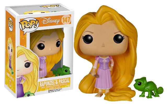 147 Rapunzel & Pascal  vinyl figure collectible - Main Image 2