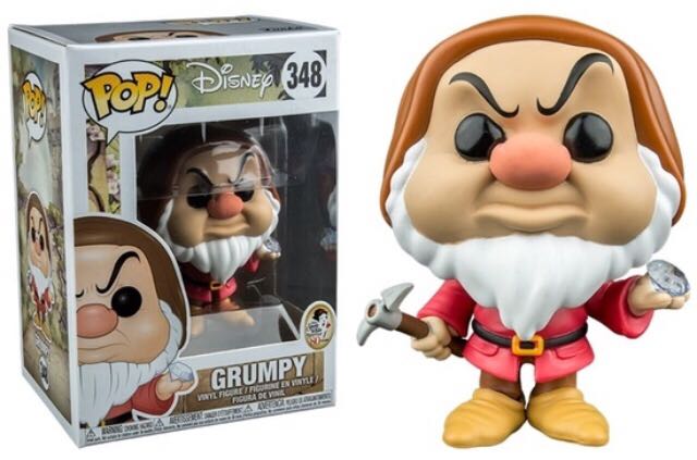348 Grumpy with Diamond - Disney vinyl figure collectible - Main Image 2