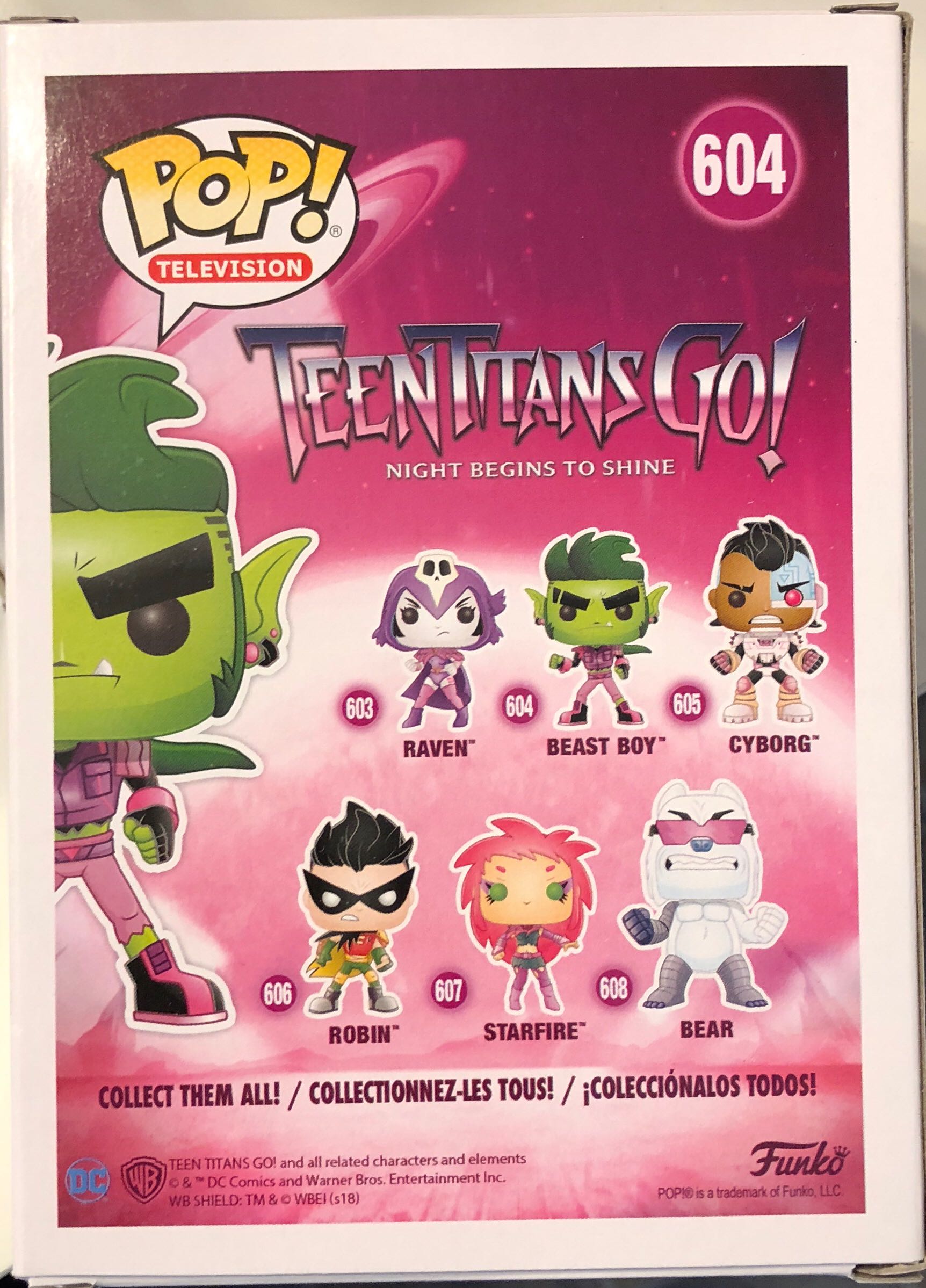 Beast Boy - Teen Titans Go! vinyl figure collectible [Barcode 889698286763] - Main Image 3