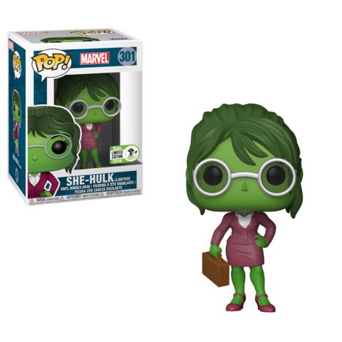 She-Hulk(Lawyer), #301 - Marvel Universe vinyl figure collectible [Barcode 889698287067] - Main Image 2