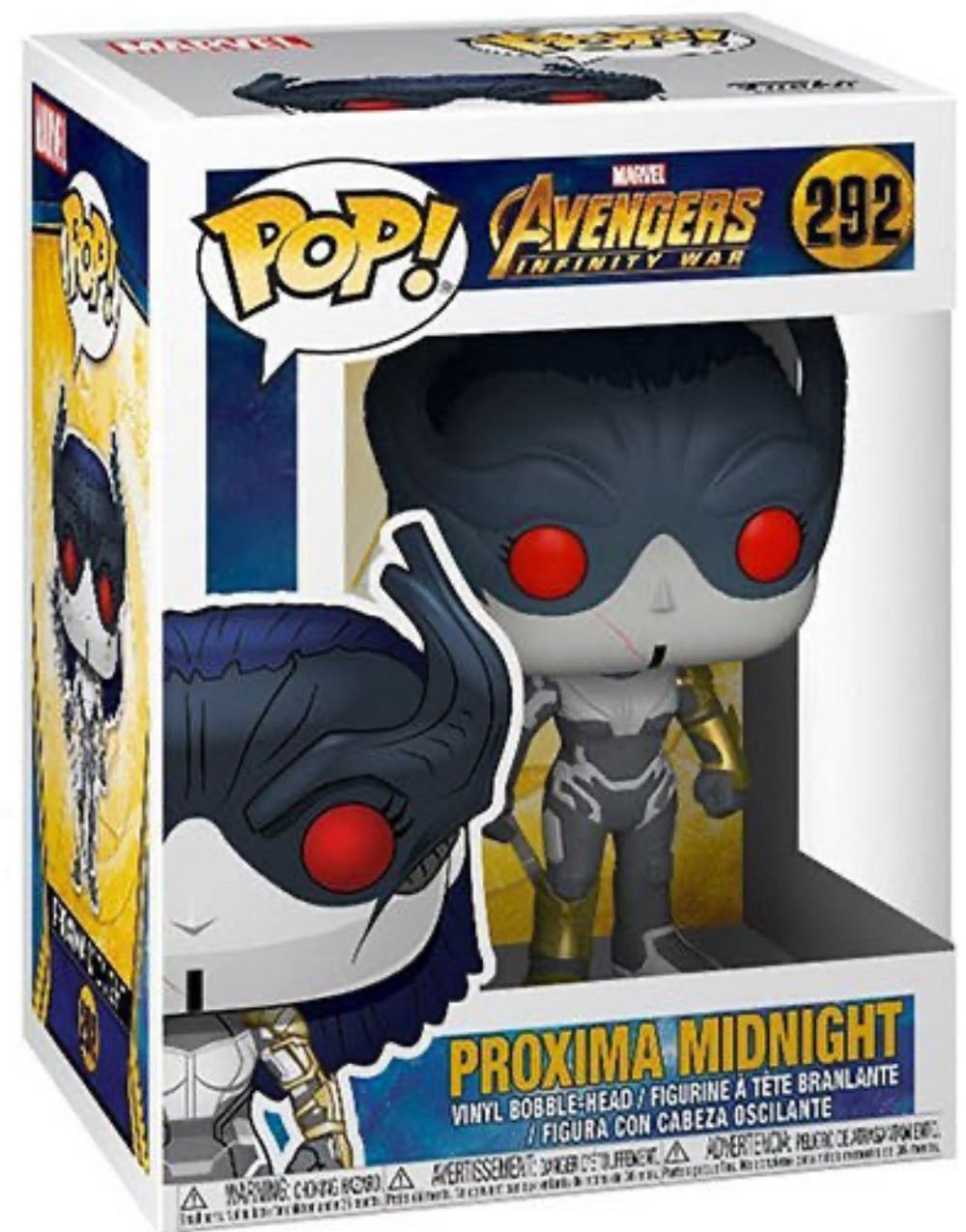 Proxima Midnight - Marvel Universe vinyl figure collectible [Barcode 889698269025] - Main Image 4