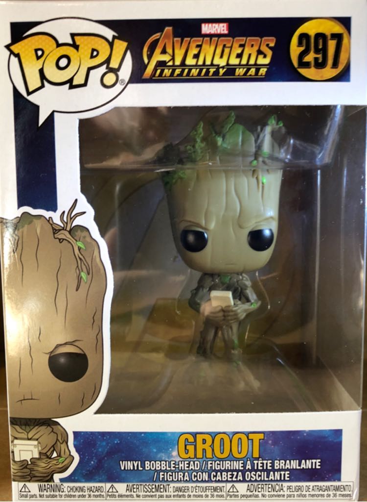 Groot - Guardians of the Galaxy vinyl figure collectible [Barcode 889698264709] - Main Image 2