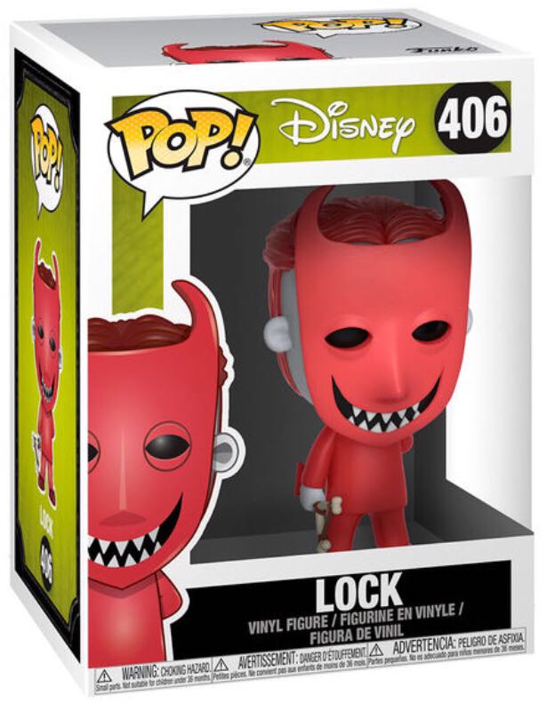 Lock - The Nightmare Before Christmas vinyl figure collectible - Main Image 2