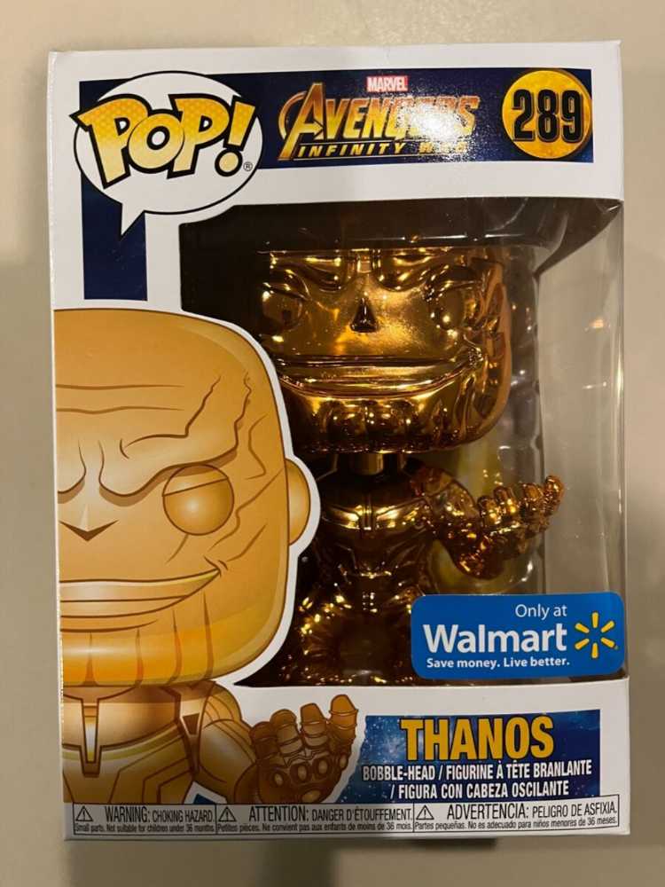Thanos (Purple Chrome) - Marvel Universe vinyl figure collectible [Barcode 889698300469] - Main Image 3