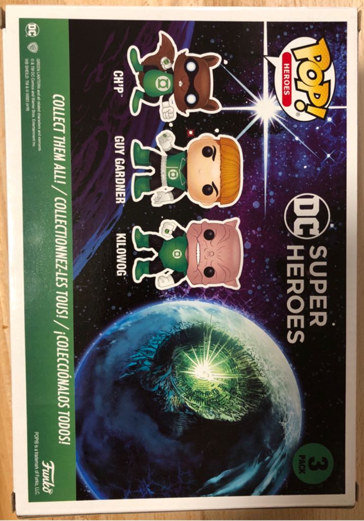 Ch’p, Guy Gardner, & Kilowog - DC Universe vinyl figure collectible - Main Image 2