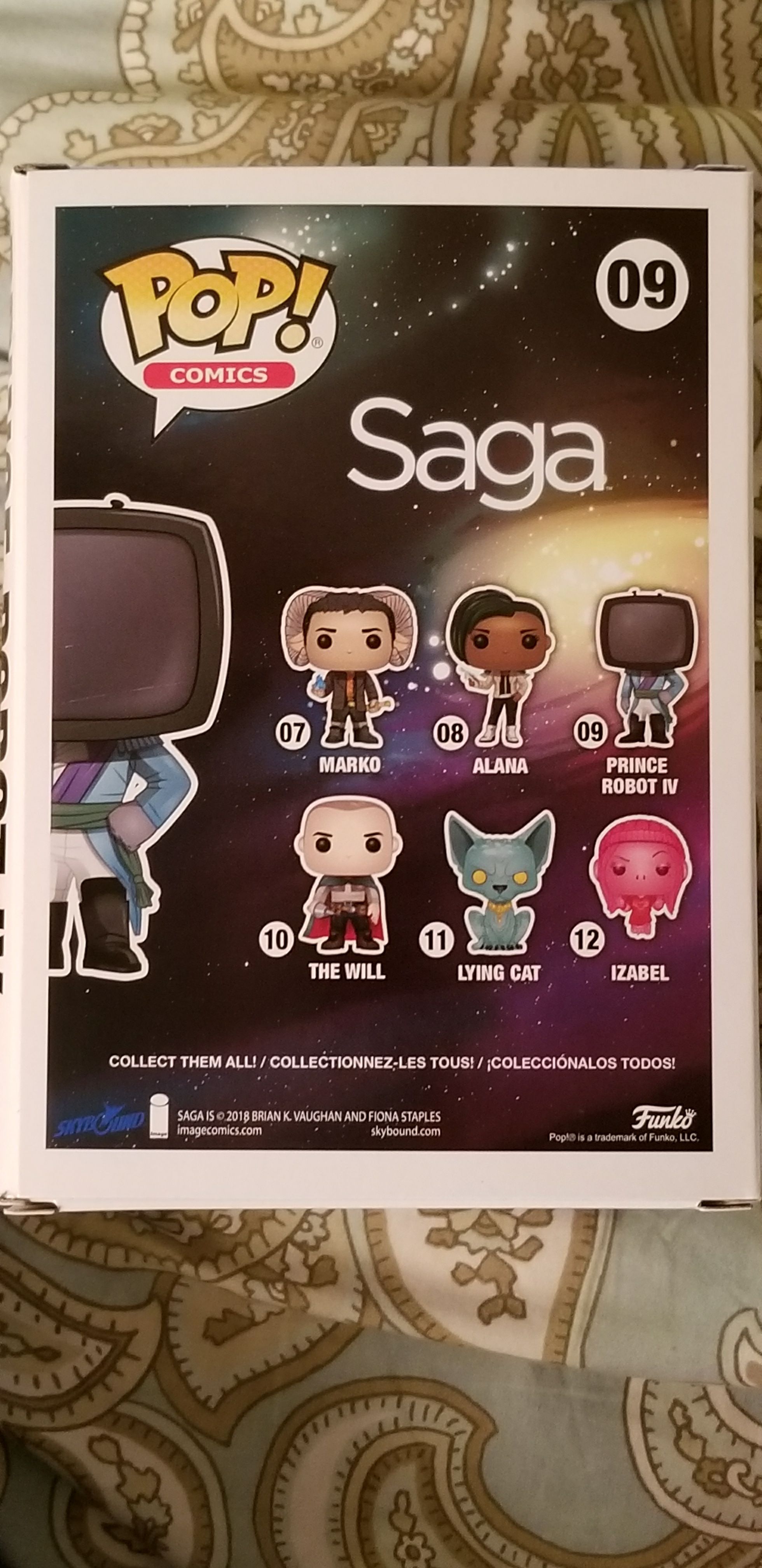 Prince Robot IV Pop! 09  vinyl figure collectible [Barcode 889698274159] - Main Image 2