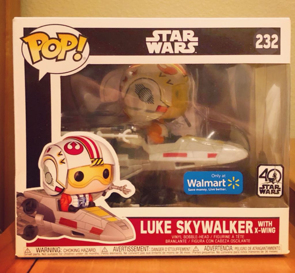 Star Wars - Rides Luke Skywalker with X-Wing - Star Wars vinyl figure collectible - Main Image 2