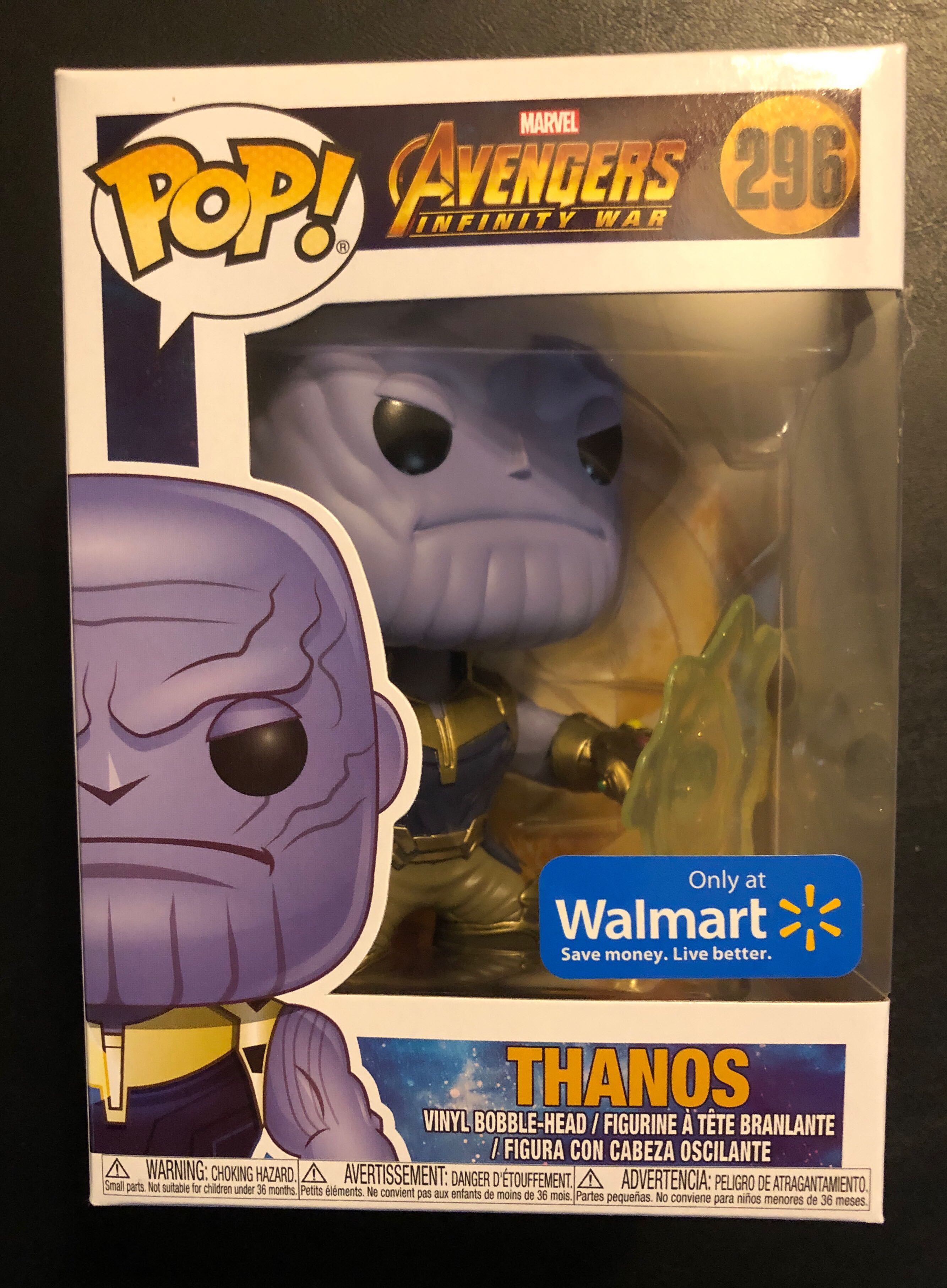 Avengers Infinity War: Thanos - Avengers: Infinity War vinyl figure collectible [Barcode 889698264693] - Main Image 3
