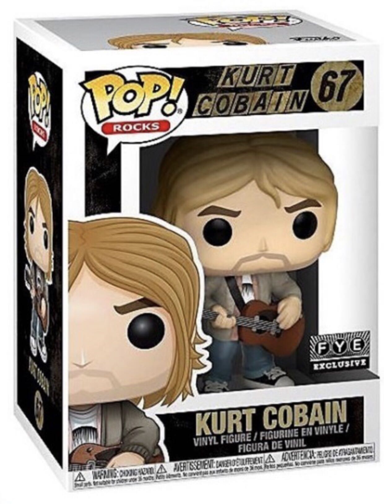 Kurt Cobain*’• - Musicians vinyl figure collectible - Main Image 3