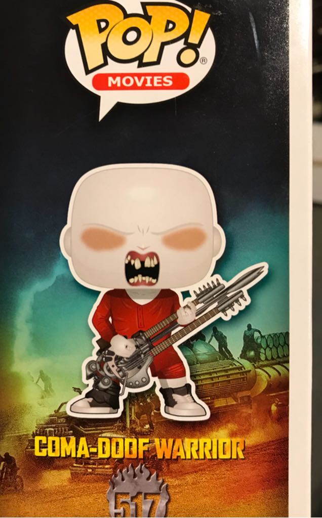 Fury Road Coma-Doof Warrior #517  vinyl figure collectible [Barcode 889698280303] - Main Image 2