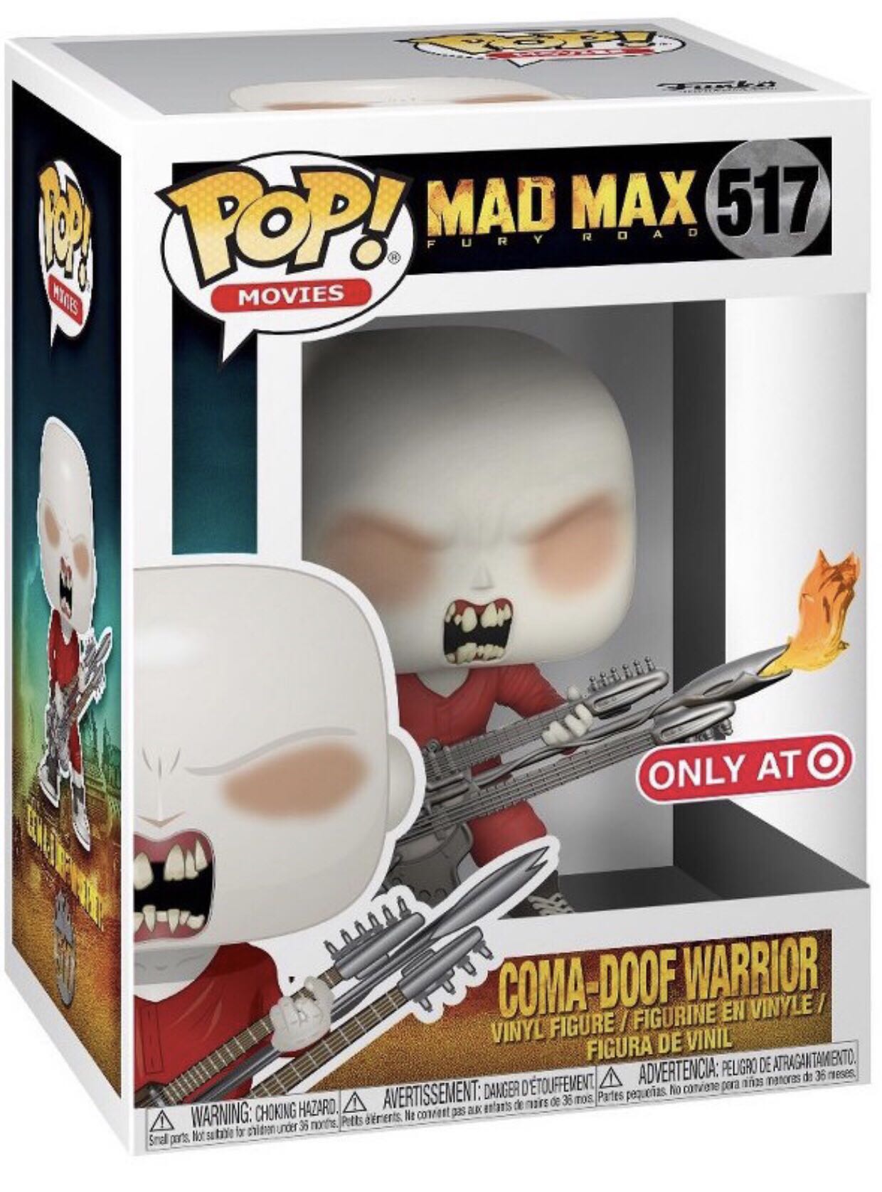 Fury Road Coma-Doof Warrior #517  vinyl figure collectible [Barcode 889698280303] - Main Image 3