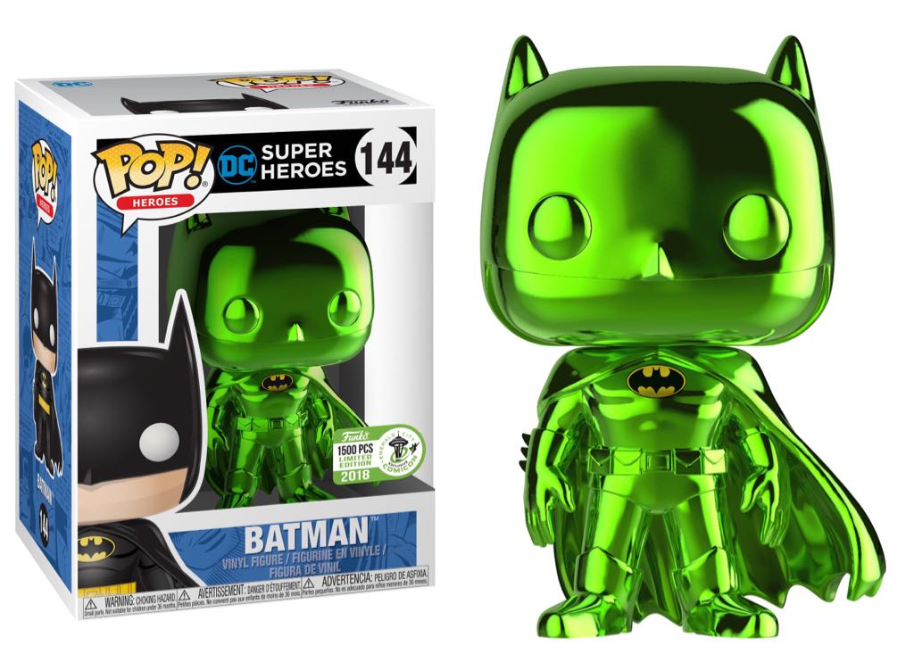 Batman (Green Chrome) - Batman vinyl figure collectible [Barcode 889698292979] - Main Image 2
