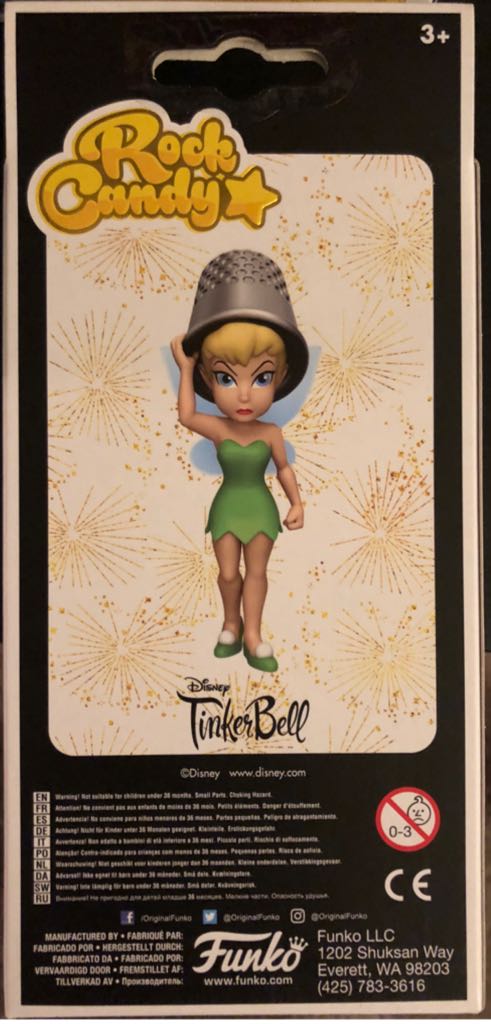 Tinker Bell  - Peter Pan vinyl figure collectible [Barcode 889698291729] - Main Image 2