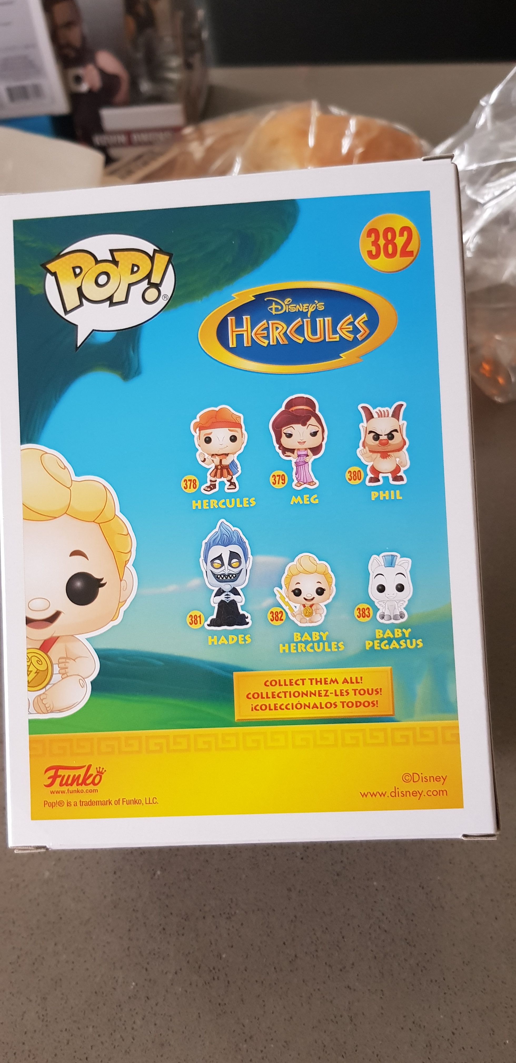 Baby Hercules - Disney vinyl figure collectible [Barcode 889698293440] - Main Image 2