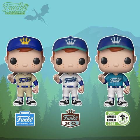 Freddy Funko (Baseball) (Cream) - Freddy Funko vinyl figure collectible [Barcode 889698284783] - Main Image 2