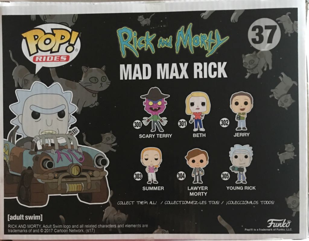 Mad Max Rick - Rick & Morty vinyl figure collectible [Barcode 889698284561] - Main Image 2